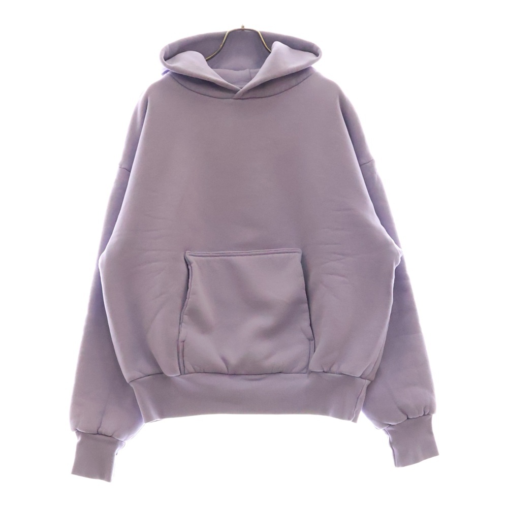 KANYE 2020 VISION DOUBLE LAYERED HOODIE ダブルレイヤード プルオーバーパーカー フーディー パープル Bランク