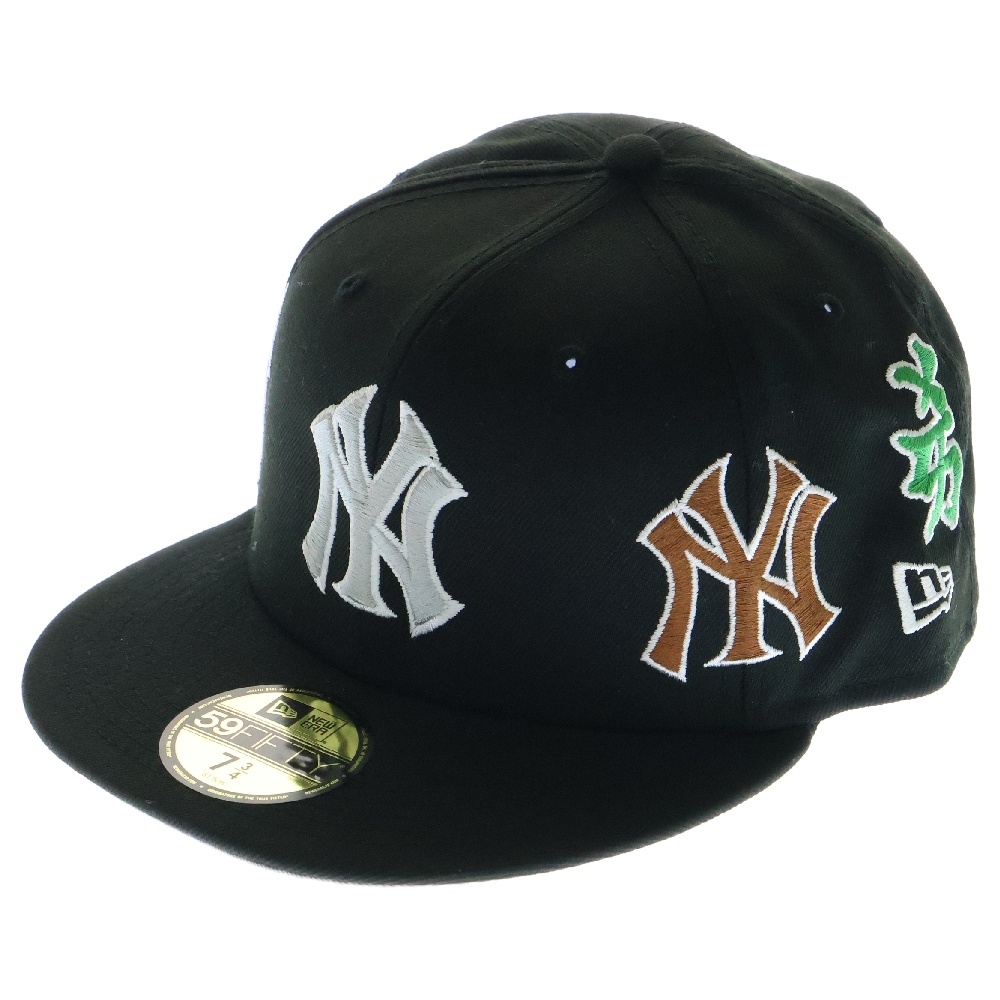 シュプリーム 22AW ×NEW ERA ×NEW YORK YANKEES Kanji Cap ニューエラ