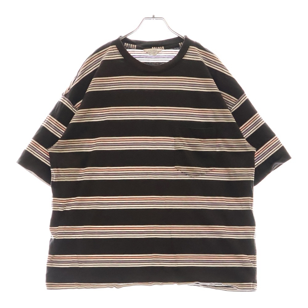 アンユーズド 22AW Damaged Crewneck Sweatshirt バイオウォッシュ
