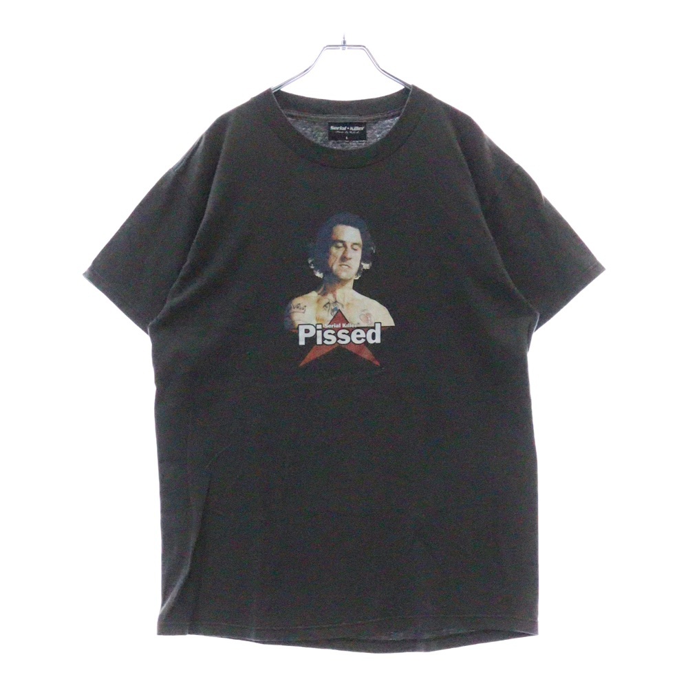 90s Serial Killer Pissed シリアルキラー ムービーTシャツ ブラック Bランク