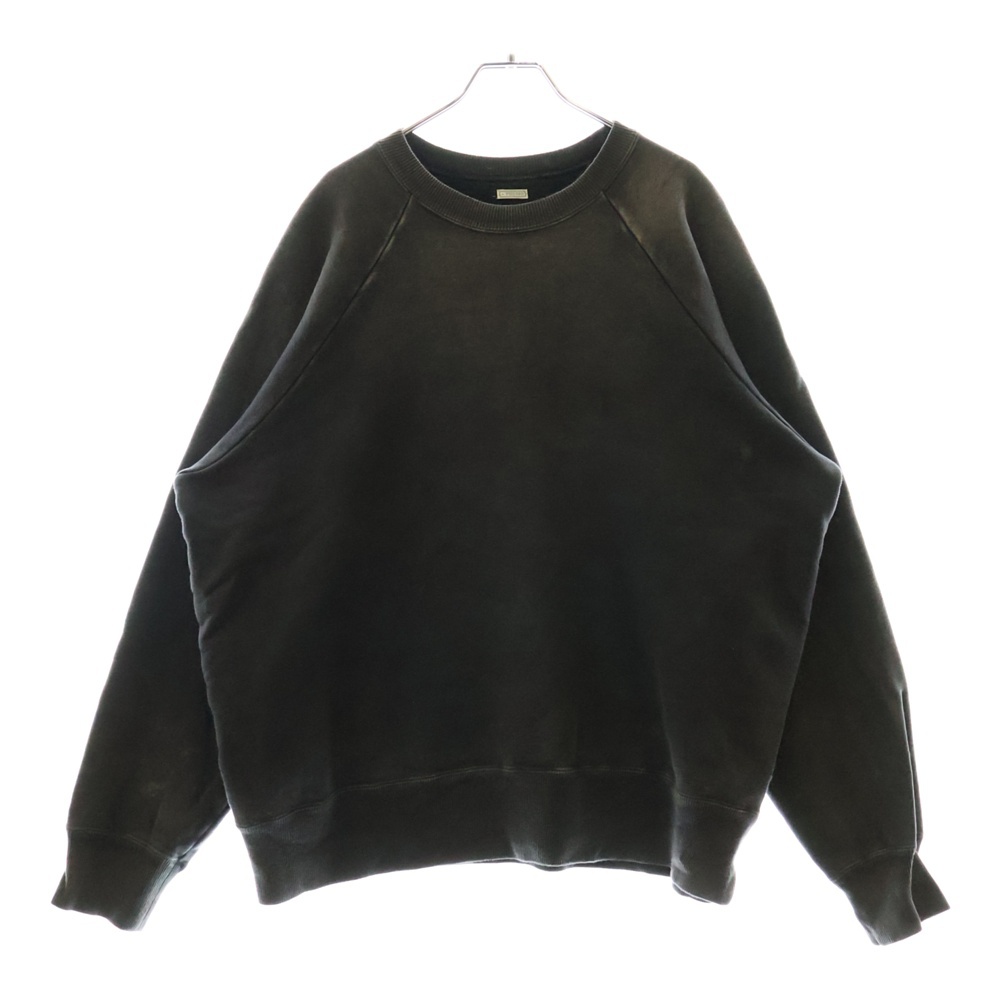 24AW Vintage Sweatshirt ヴィンテージ スウェットシャツ クルーネックトレーナー ブラック 24AAP-05-06K Bランク