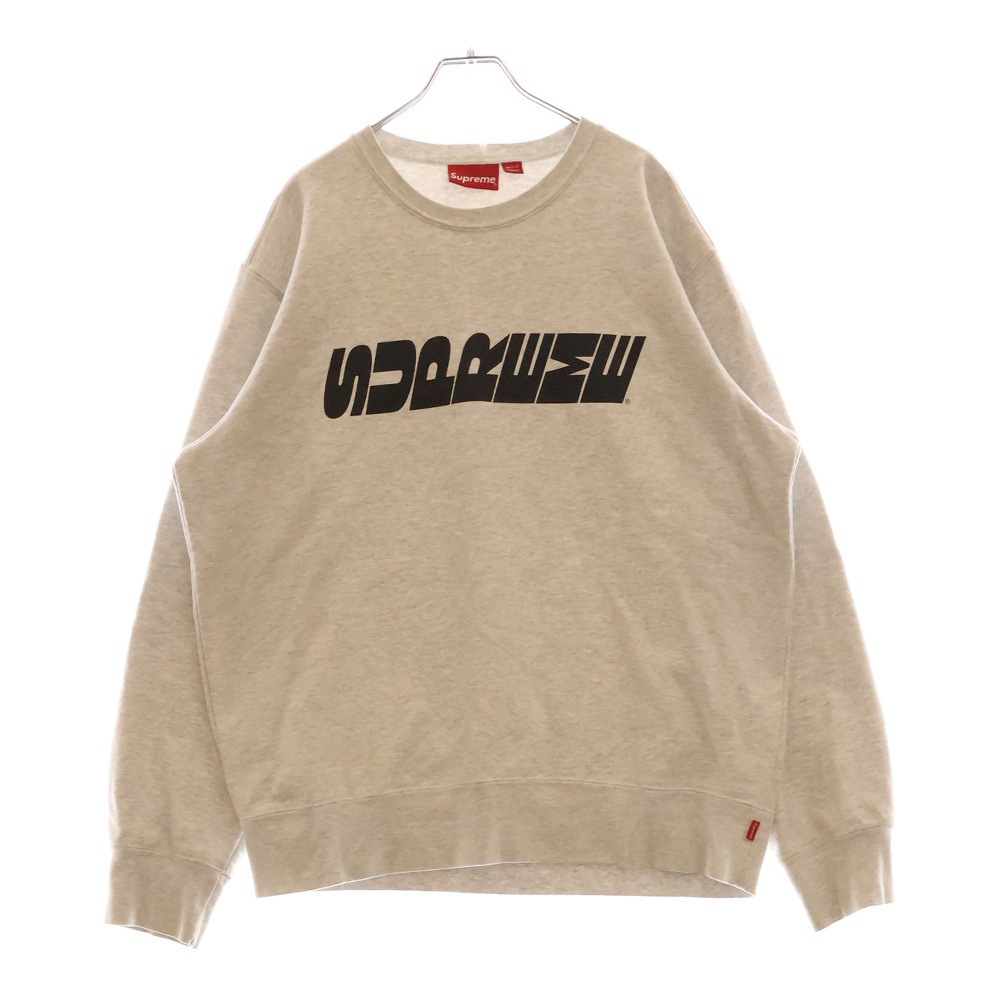 19AW Breed Crewneck ブリード クルーネック ロゴプリント スウェット トレーナー グレー Bランク