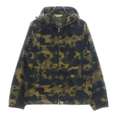 カモフラ マウンテン ジップアップ ジャケット マルチカラー Bランク