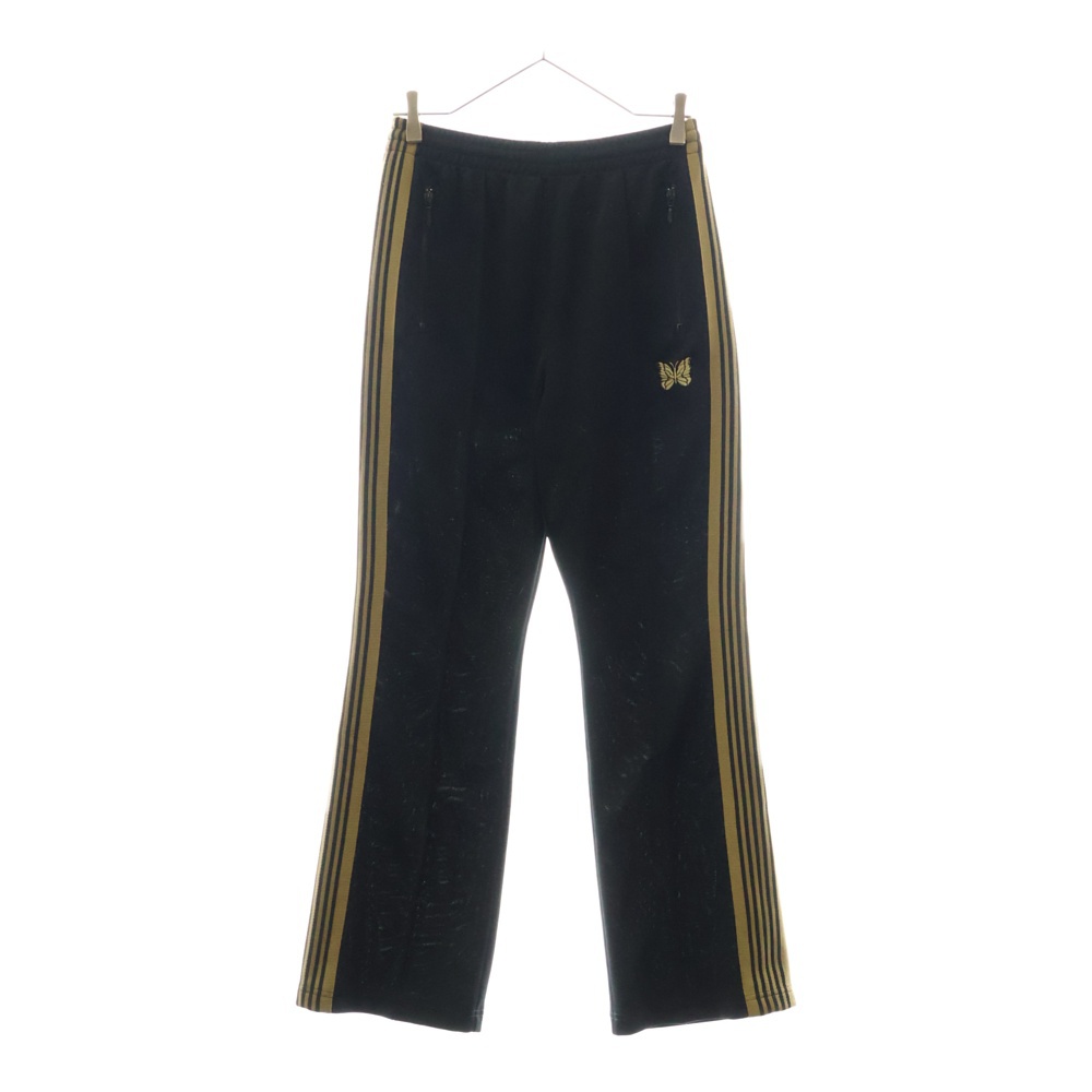 TRACK PANTS サイドライン イージートラックパンツ ブラック ゴールド MR514 Bランク
