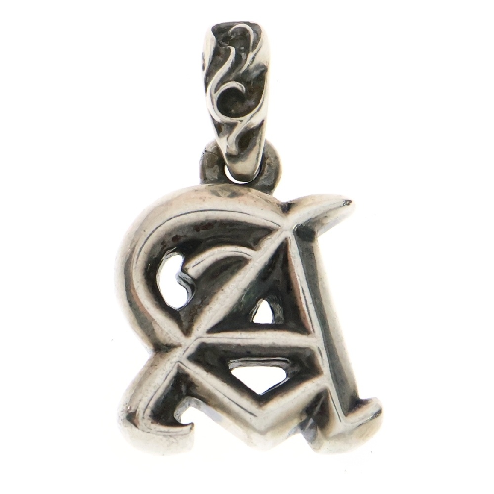 ALPHABET CHARM アルファベットチャーム Aイニシャル ペンダントトップ シルバー BCA205 Bランク