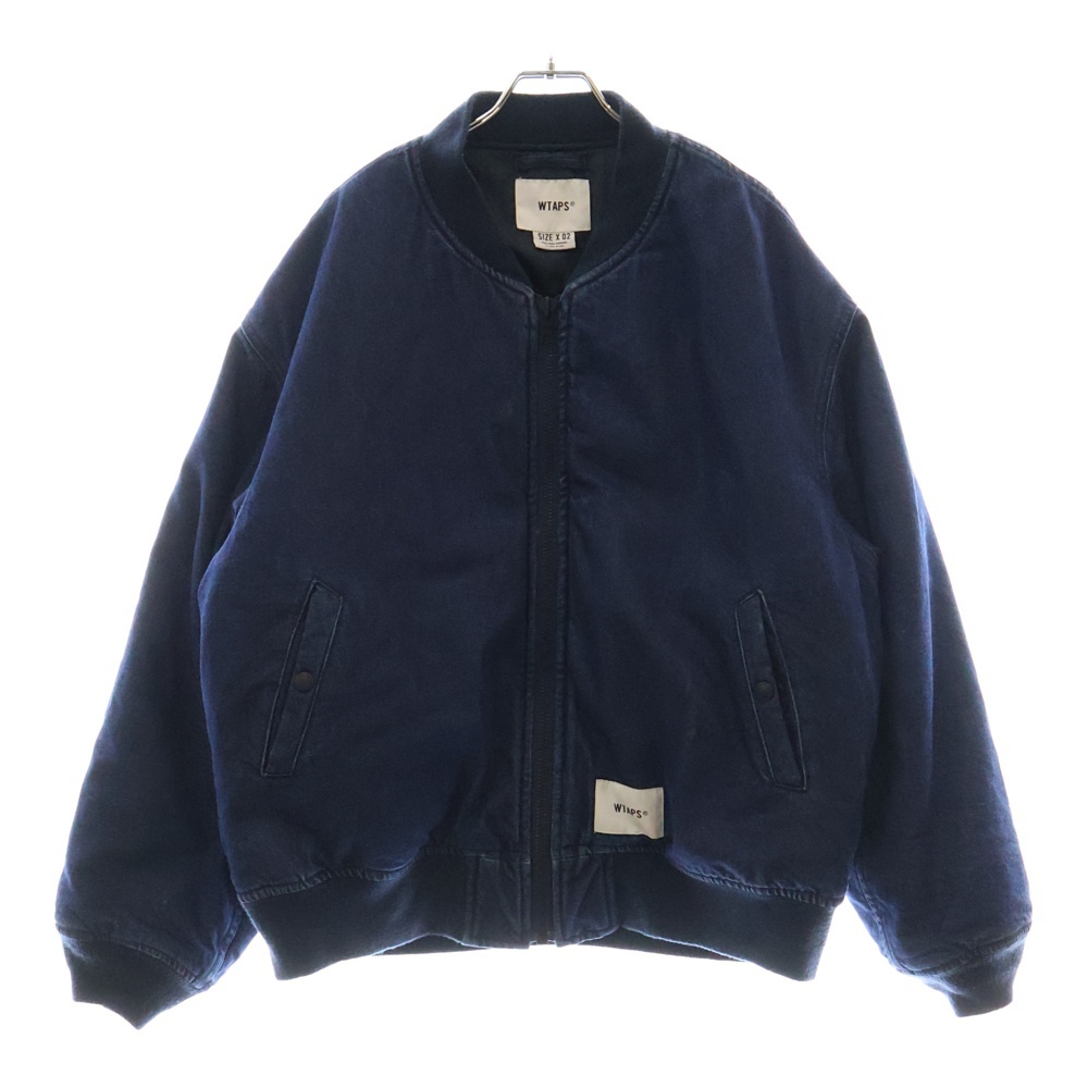 ダブルタップス 22AW JACKET COTTON DENIM INDIGO コットンデニム 中綿 ダブルタップス 22AW JACKET COTTON DENIM INDIGO コットンデニム 中綿