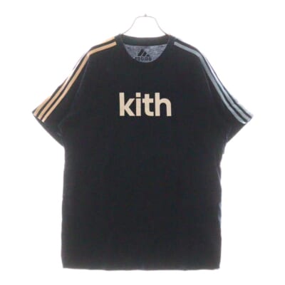 ×ADIDAS SOCCER ADI LOGO TEE アディダス アームストライプ サッカーロゴTシャツ 半袖クルーネックカットソー ネイビー Bランク