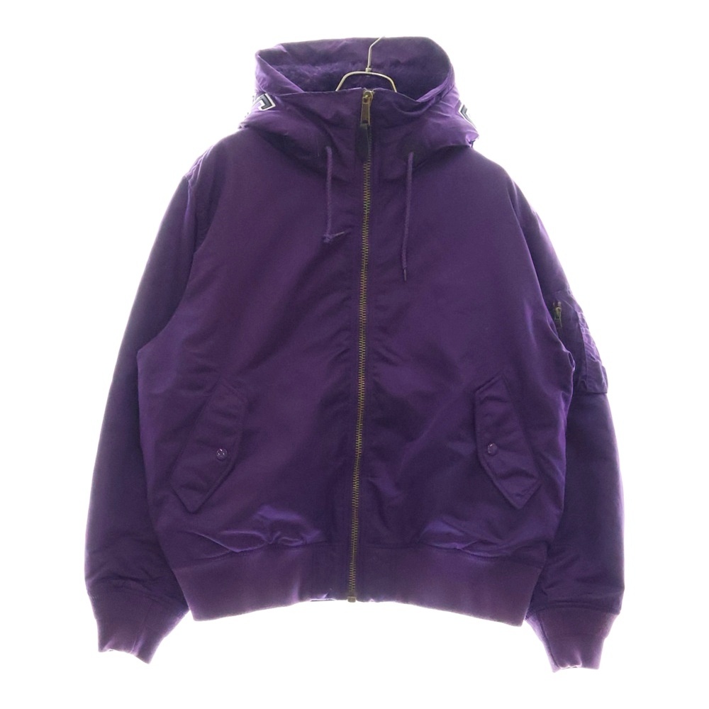 シュプリーム 21AW Hooded MA-1 リバーシブル フード付き ジップアップ