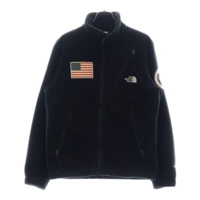 17SS ×THE NORTH FACE Trans Antarctica Expedition Fleece Jacket ザノースフェイス アンタークティカ フリースジャケット ブラック NL01703I Bランク