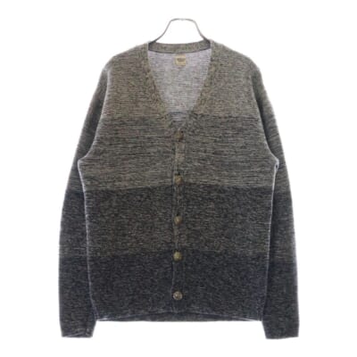 GRADATION CARDIGAN グラデーションカーディガン ニット グレー 2920800063 Bランク