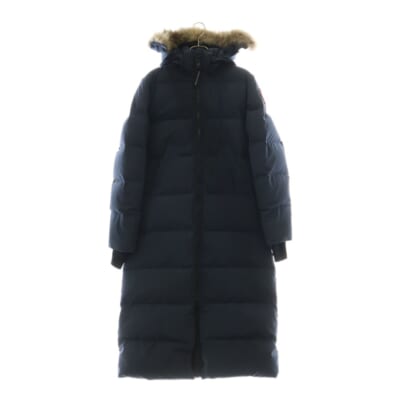 MYSTIQUE PARKA ミスティーク パーカ 中綿ダウンコート コヨーテ ネイビー レディース 3035L Bランク