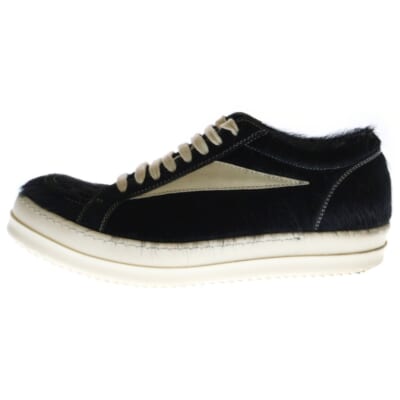 24SS LHLLVS VINTAGE SNEAKS ヴィンテージ ローカットスニーカー ブラック/ホワイト RR01D3897 Bランク