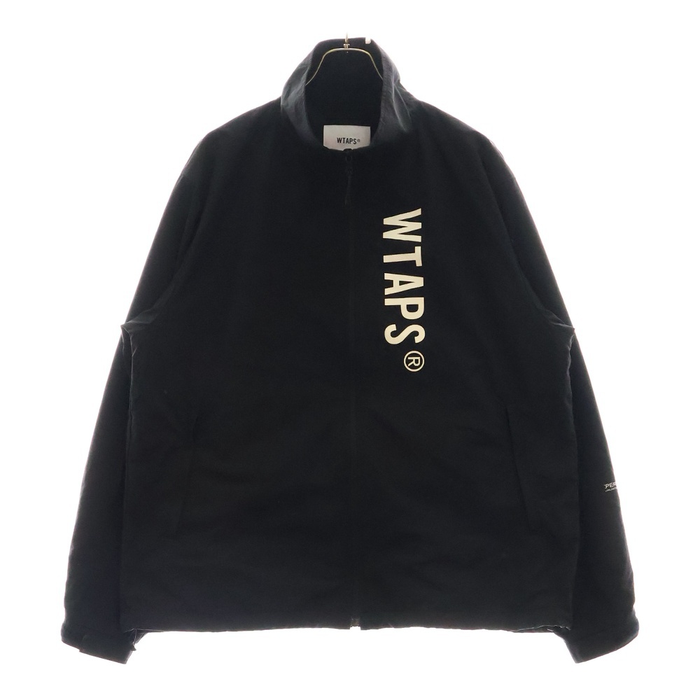 24SS TRACK JACKET NYLON TUSSAH PERTEX.SIGN トラックジャケット ナイロンタッサー パーテックス サイン ブラック 241CWDT-JKM01 Aランク