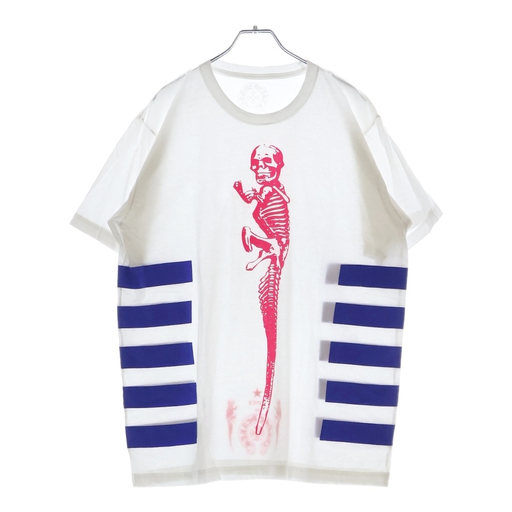 FOTI S/S TEE フォティ 半袖Tシャツ ホワイト/ピンク Aランク