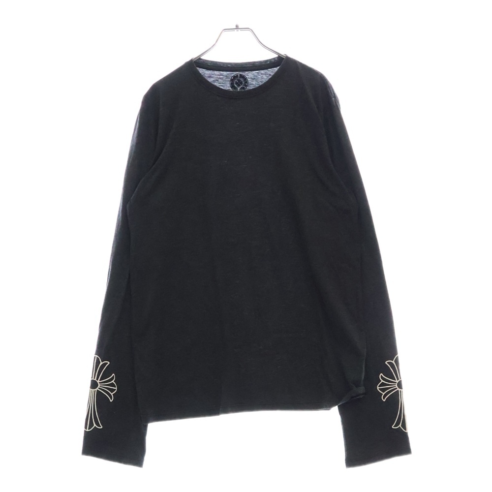 ARM CH CRS L/S TEE アームCHクロス 長袖Tシャツ チャコールグレー Bランク