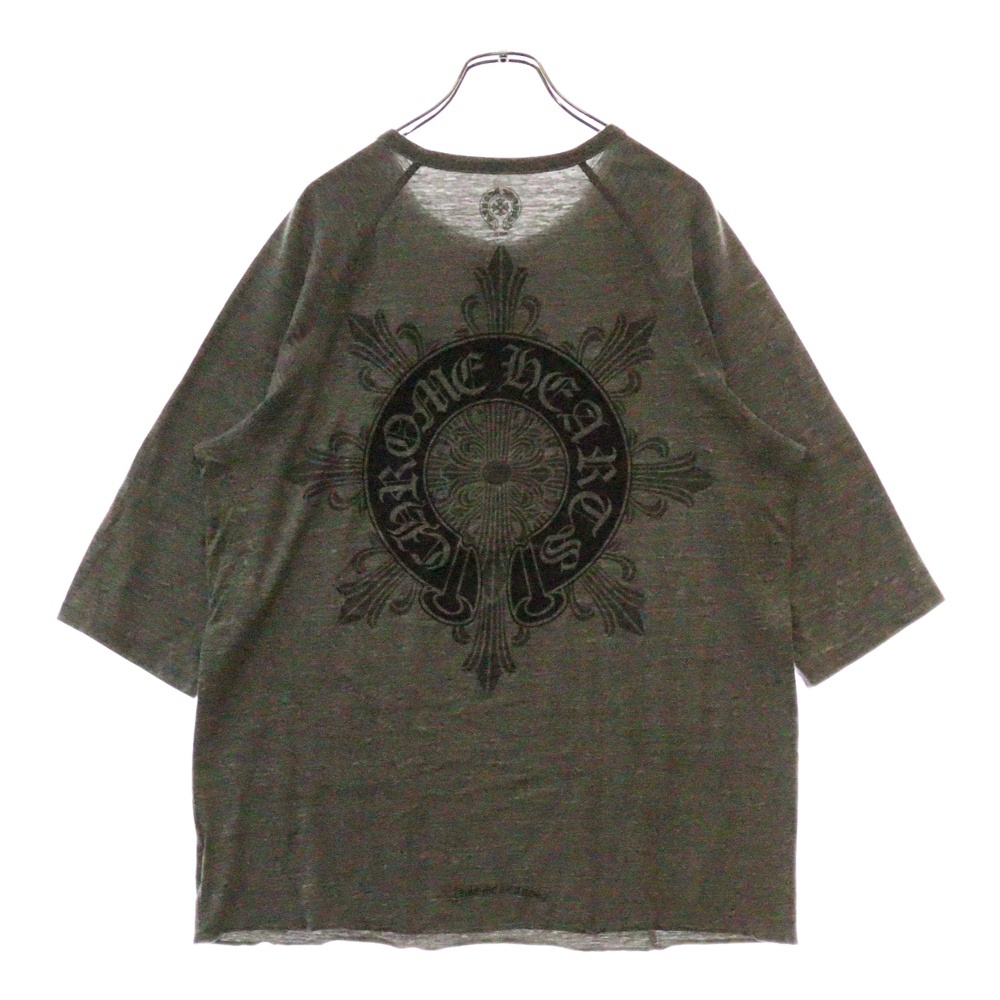 Horseshoe T-SHIRT ホースシュー ヘンリーネック 半袖Tシャツ グレー Bランク