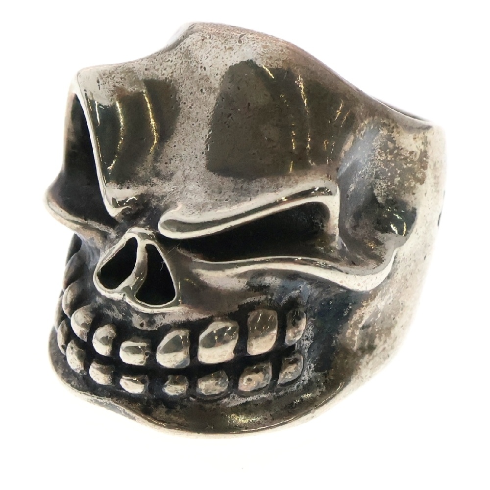 パンチャー スカル リング シルバー Bランク