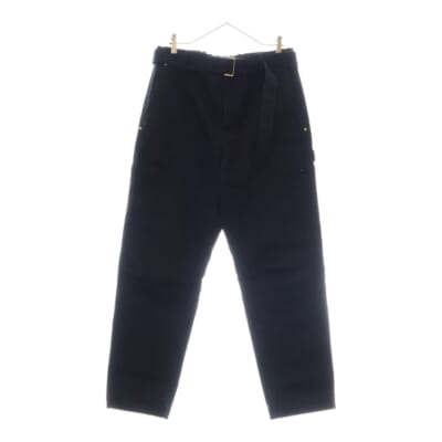 23AW ×Carhartt WIP Canvas Pants カーハート キャンバスペインターパンツ ブラック 23-0555S Bランク