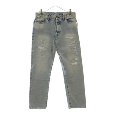 22AW Used Slim Repair Denim Pants スリム リペア ダメージリペア デニムパンツ 3620600013 Bランク