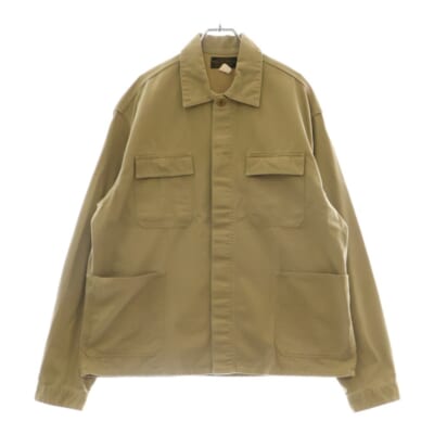 ×Ron Herman Limited Edition ロンハーマン別注 チノ ミリタリー 長袖シャツ ベージュ 782799915001 Sランク