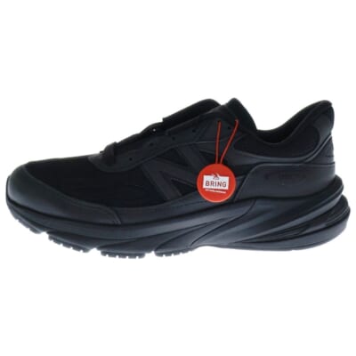 U990CG6 ×Comme Des GARCONS HOMME 990V6 コムデギャルソンオム メッシュ ローカットスニーカー ブラック US9/27cm Sランク