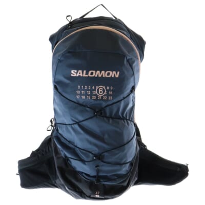 23AW ×MM6 Maison Margiela XT 15 エムエムシックス メゾンマルジェラ ナイロン バックパック リュックサック ネイビー SB6WA0003 P5782 Aランク