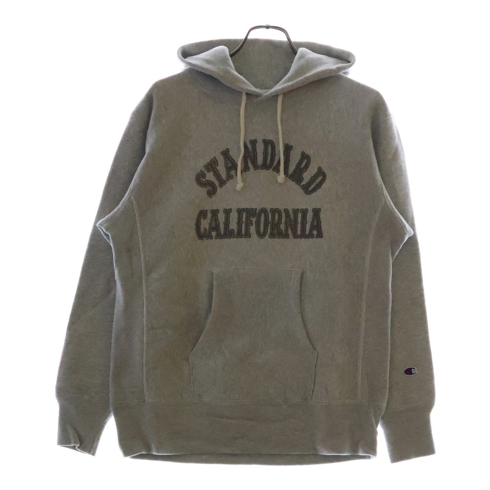 REVERSE WEAVE STANDARD CALIFORNIA PULLOVER PARKA リバースウィーブ スタンダードカリフォルニア スウェット プルオーバーパーカー グレー C3-W102 Bランク