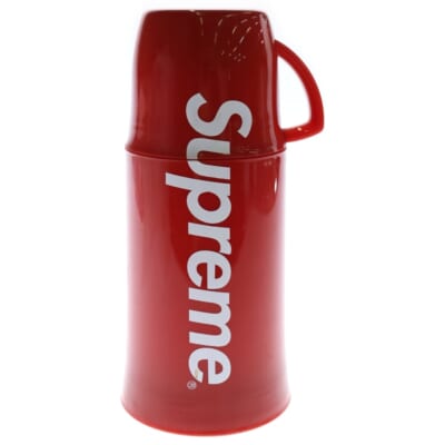 14AW ×Helios Logo Thermos Red ヘリオス ロゴ サーモス 水筒 レッド Bランク