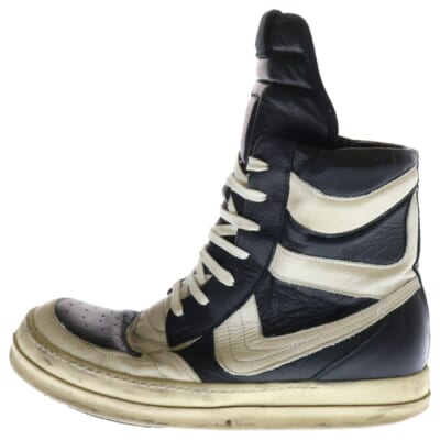 初期 GEO DUNK BASKET SNEAKER ジオバスケット ダンク ハイカットスニーカーシューズ ブラック Bランク