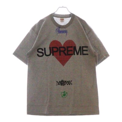 バレンシアガ 22AW XXXL Tee フロント刺繍クルーネック半袖T