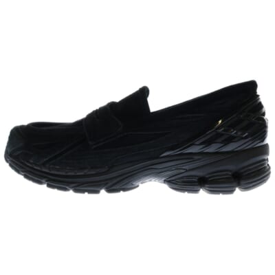 U1906LNT BLACK SUEDE ブラックスウェード ローカットスニーカー ローファー ブラック US11/29cm Bランク