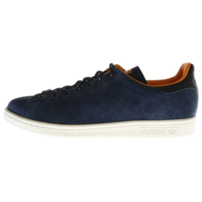 ×PORTER STAN SMITH ポーター スタンスミス ローカット スニーカー スウェード ネイビー US9/27cm S75390 Sランク