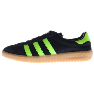 BERMUDA バミューダ ローカットスニーカー ブラック/グリーン US8.5/26.5cm BB5271 Sランク
