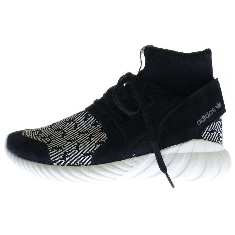 TUBULAR DOOM チューブラー ドーム ローカットスニーカー ホワイト/ブラック US9/27cm S80096 Sランク