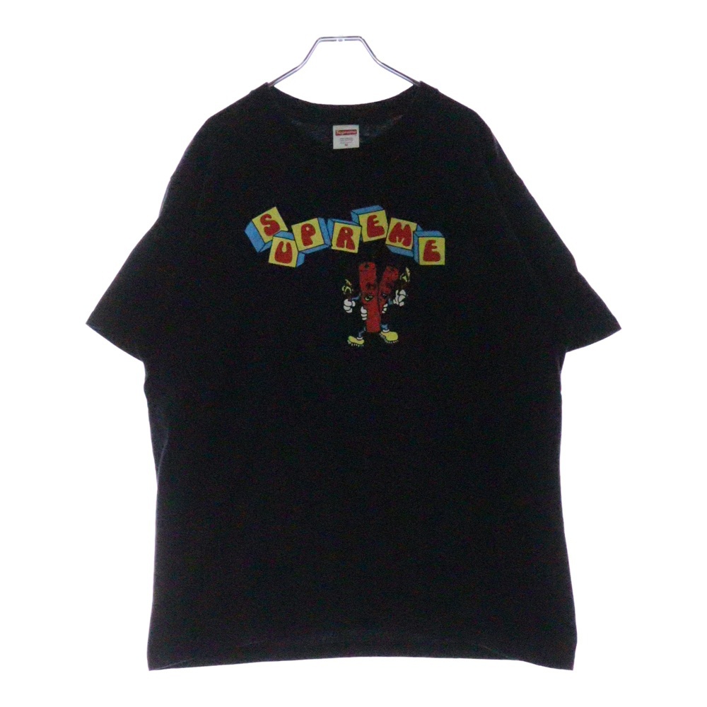 19SS Dynamite Tee ダイナマイトプリント 半袖Tシャツ カットソー ブラック Bランク