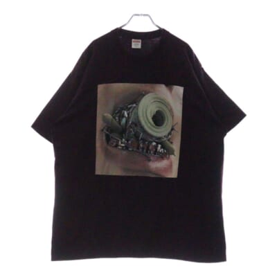 22AW Braces Tee フォトプリント 半袖Tシャツ カットソー バーガンディ Bランク