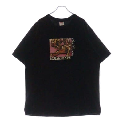 20AW Lovers Tee フォトプリント 半袖Tシャツ カットソー ブラック Bランク