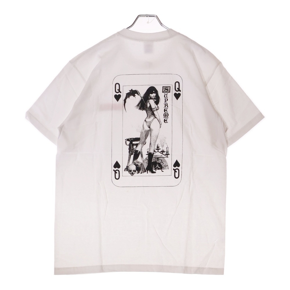 17SS Vampirella Card Tee ヴァンピレラカード半袖カットソー 半袖Tシャツ ホワイト Sランク