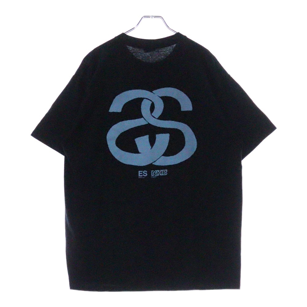 ×SAW FUTIC RECORDINGS TOKYO フロントロゴプリント半袖カットソー 半袖Tシャツ メキシコ製 ブラック Bランク