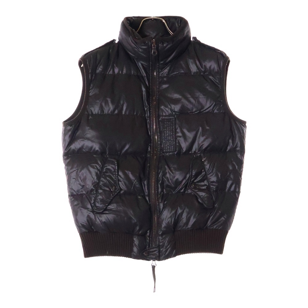 Aristeo Down Vest ダウンベスト ブラック/ブラウン Bランク