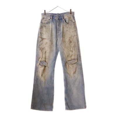2021M Penicillin ダメージ加工 デニムパンツ ジーンズ B00317 インディゴ Cランク