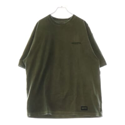 PIGMENT DYED CREWNECK SS TEE 251FPNH-CSM13 ピグメントダイ クルーネック半袖Tシャツカットソー グリーン Aランク