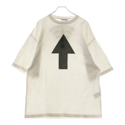 Wi-Fi PRINT TEE ワイファイプリント半袖カットソー 半袖Tシャツ ホワイト 641532 TJV88 Bランク