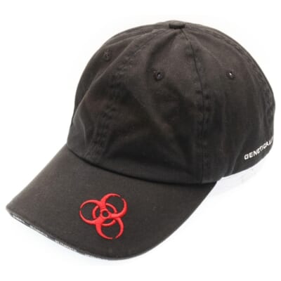 17AW Genetically Modified Cap ジェネティカリーモディフィットキャップ 帽子 ブラック WAH18AC28 Bランク