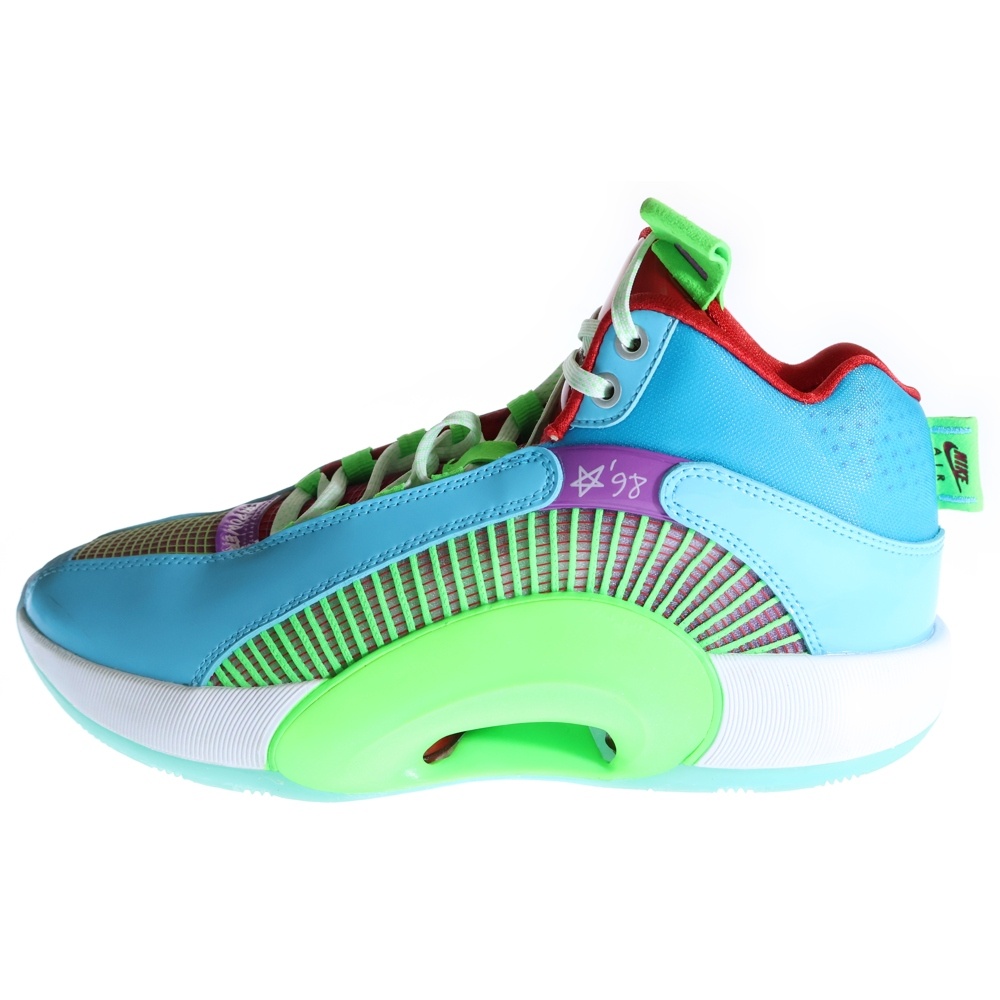 Jordan XXXV Jayson Tatum WOMEN in Power PE エアジョーダン35 ジェイソンテイタム ウーマン インパワーPE ハイカットスニーカー シューズ ブルー US9/27cm Bランク