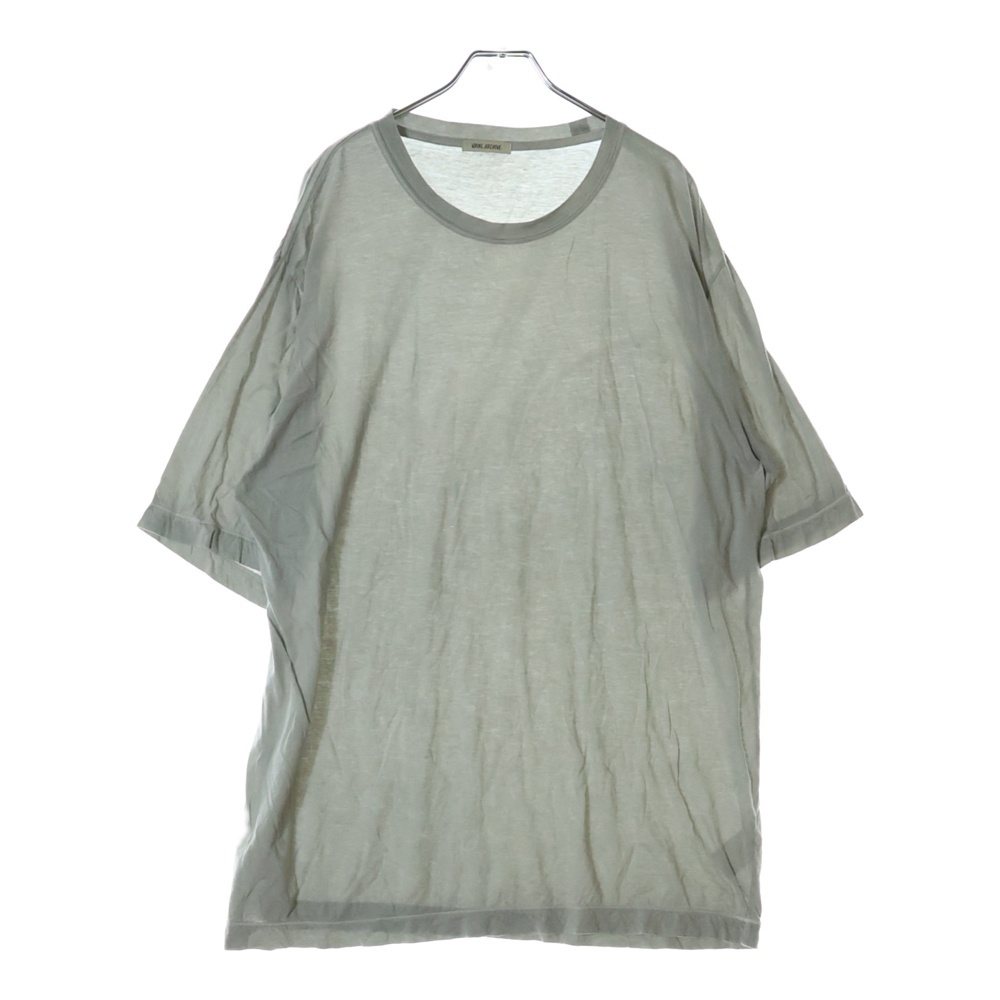 25SS MARCUS マーカス コットンクルーネック半袖Tシャツカットソー アイボリー VAAG25S004 Bランク