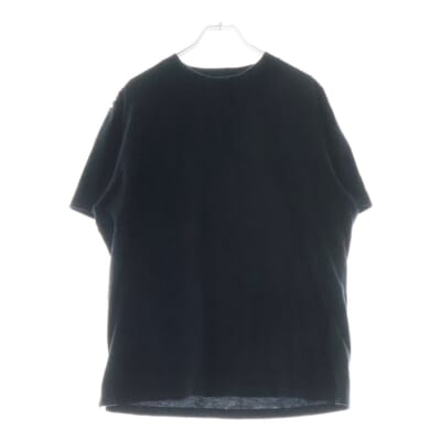 ショルダーロックスタッズ クルーネック 半袖Tシャツ ブラック QV3MG08X3LE Bランク