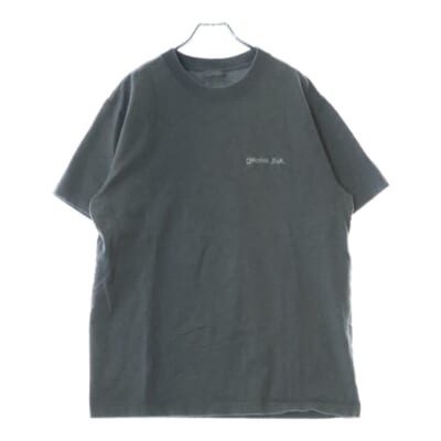 24AW ロゴ刺繍 半袖Tシャツ カットソー グレー 443J696B0554 Bランク