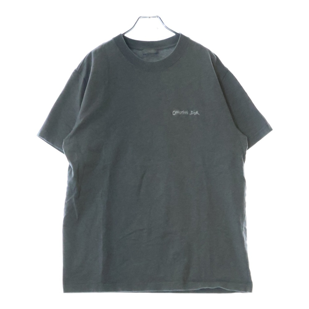 【人気ブラック】ディオール☆刺繍CDロゴ入りTシャツ 入手困難 即完売注意 人気ブラック】ディオール☆刺繍CDロゴ入りTシャツ 入手困難 即完売注意