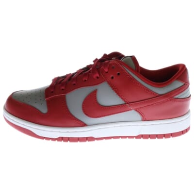 DUNK LOW RETRO MEDIUM GREY DD1391-002 ダンク レトロ ミディアムグレー ローカットスニーカー グレー/レッド US10/28cm Sランク